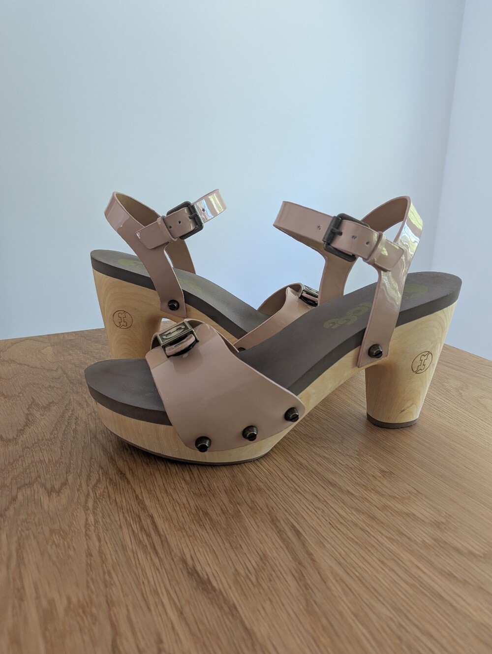 Flogg Fantastic Heeled Clog Sandals